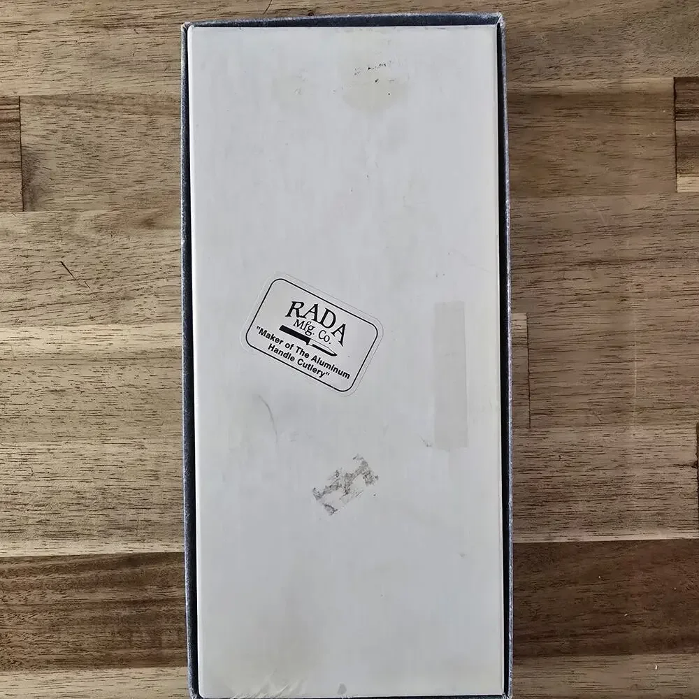 Rada Cutlery S01 3pc Paring Knife Silver H Box Set Kitchen USA Vintage Not Used